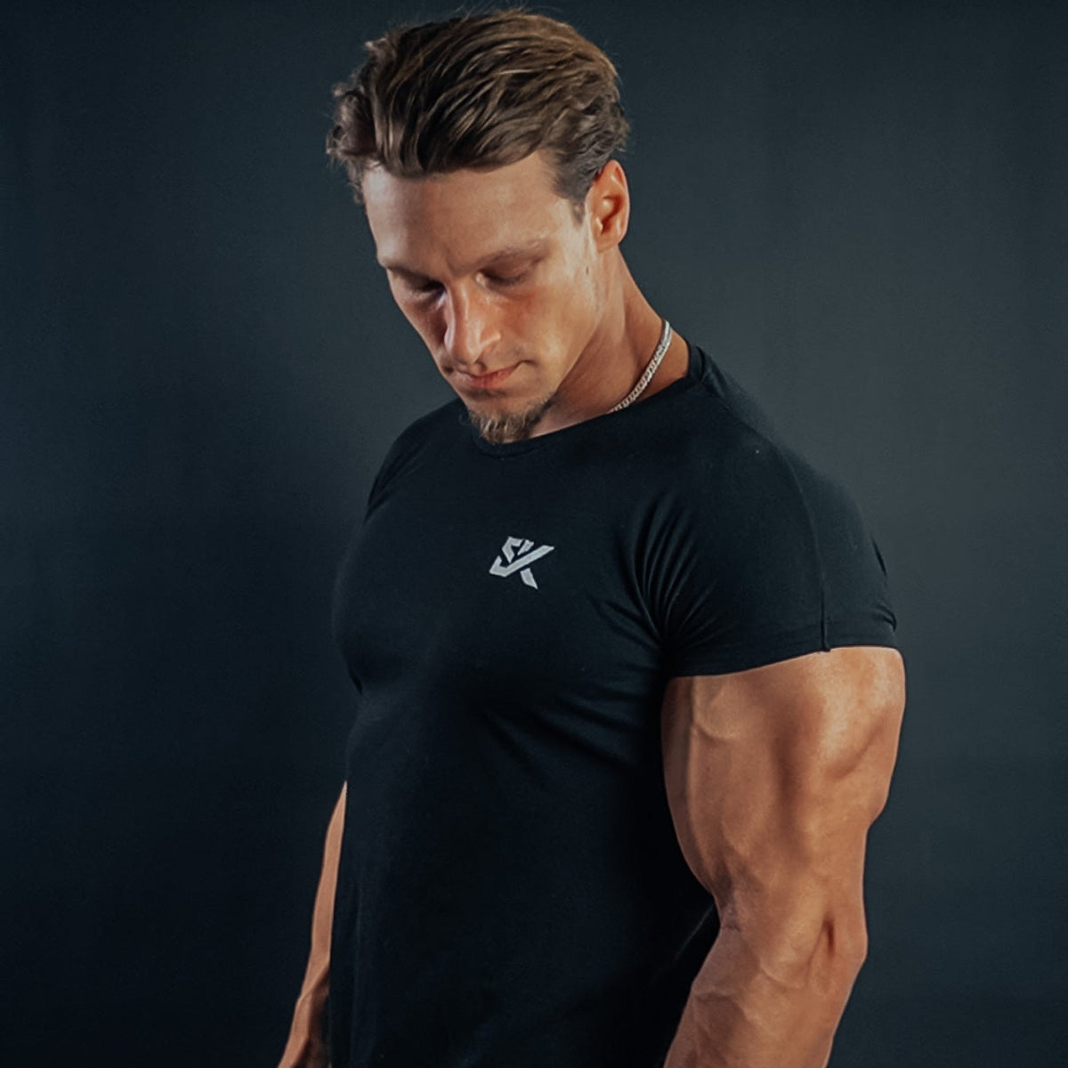 SK Logo Black T-Shirt