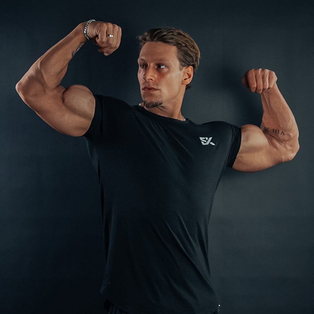 SK Logo Black T-Shirt